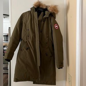 Canada Goose Military Green Ladies Kensington Parka